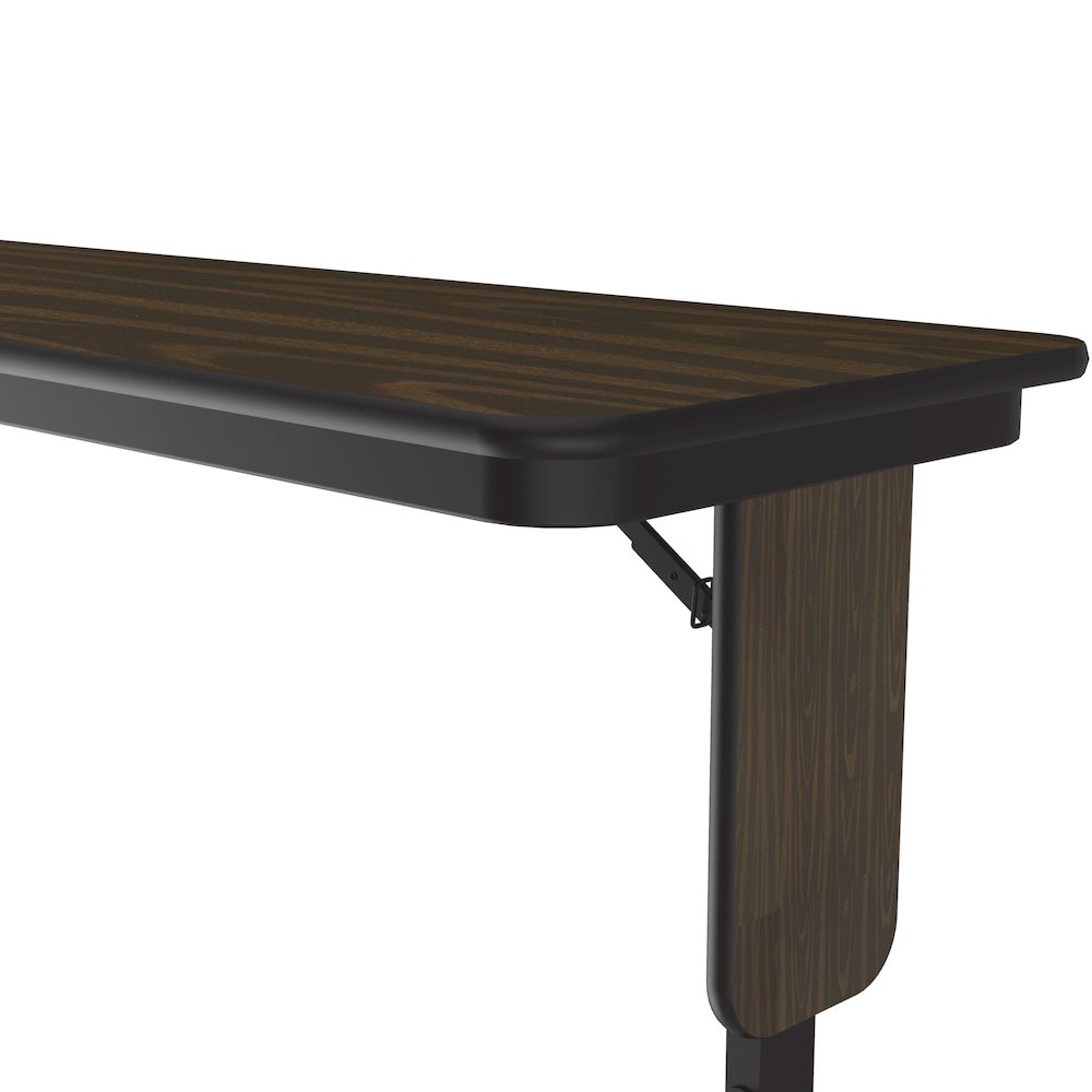Adjustable Height Deluxe High-Pressure Folding Table with Panel Leg 18x60. Picture 10