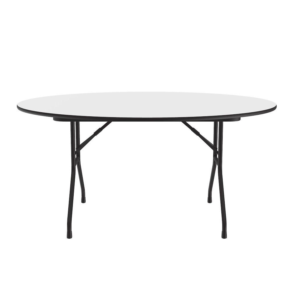 Deluxe High Pressure Top Folding Table 60x60". Picture 3