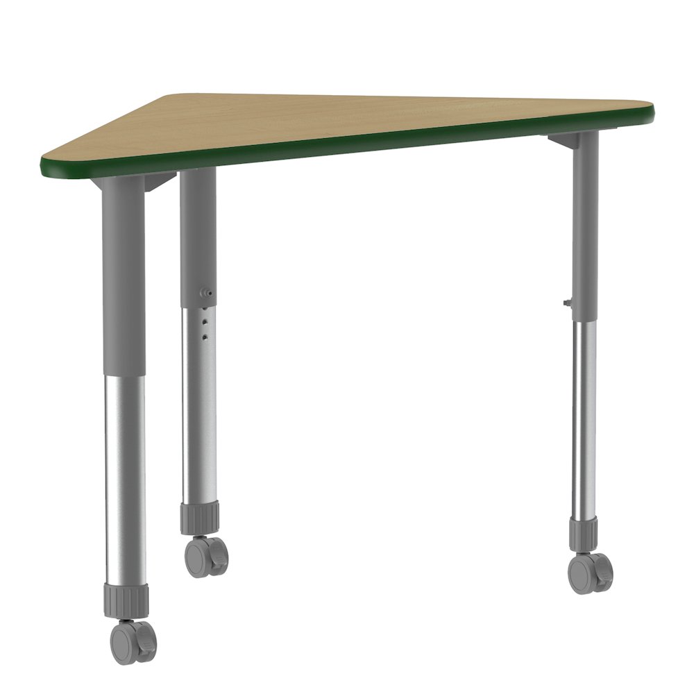 Deluxe High Pressure Collaborative Desk with Casters 41x23". Picture 9