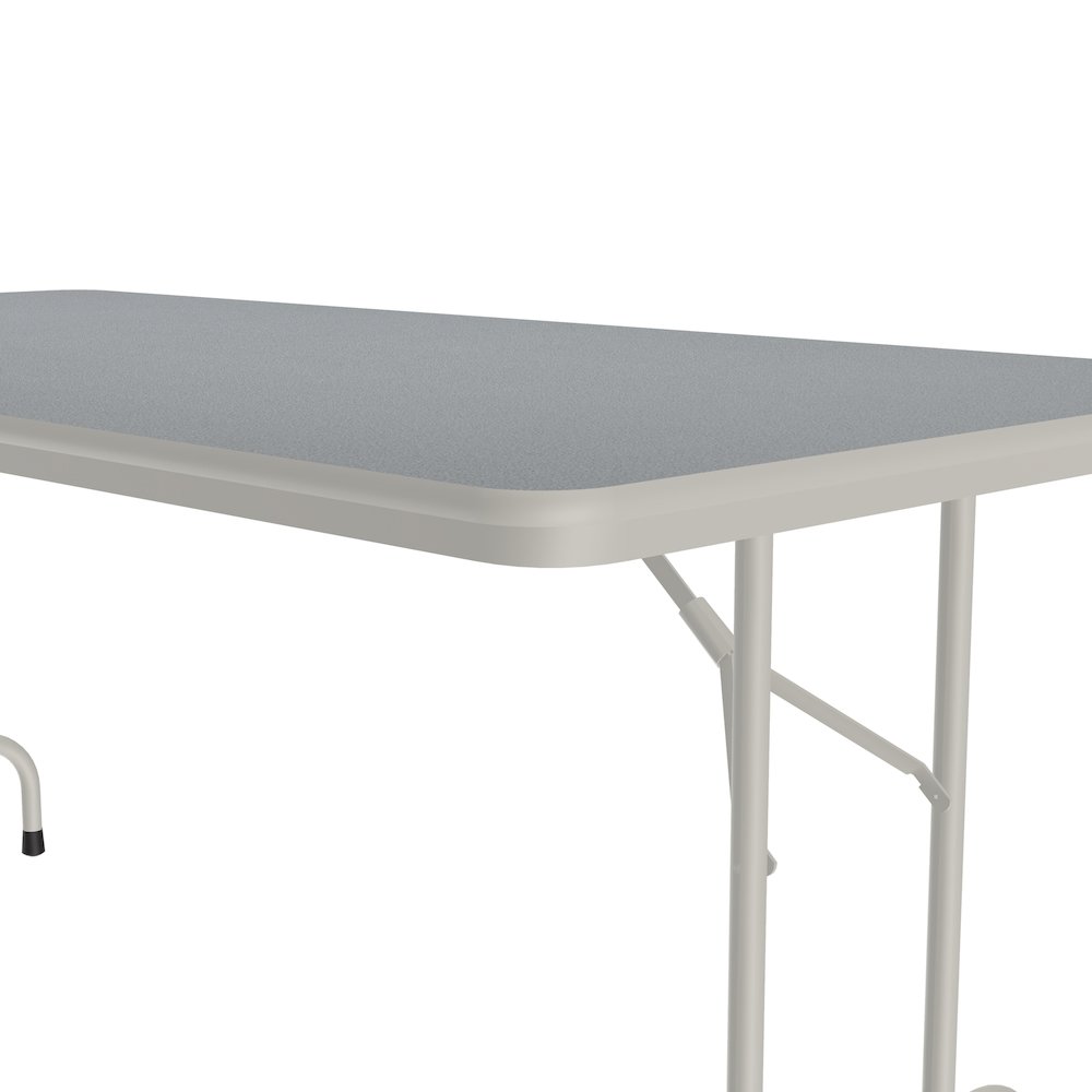 Thermal Fused Laminate Top Folding Table 36x72". Picture 8