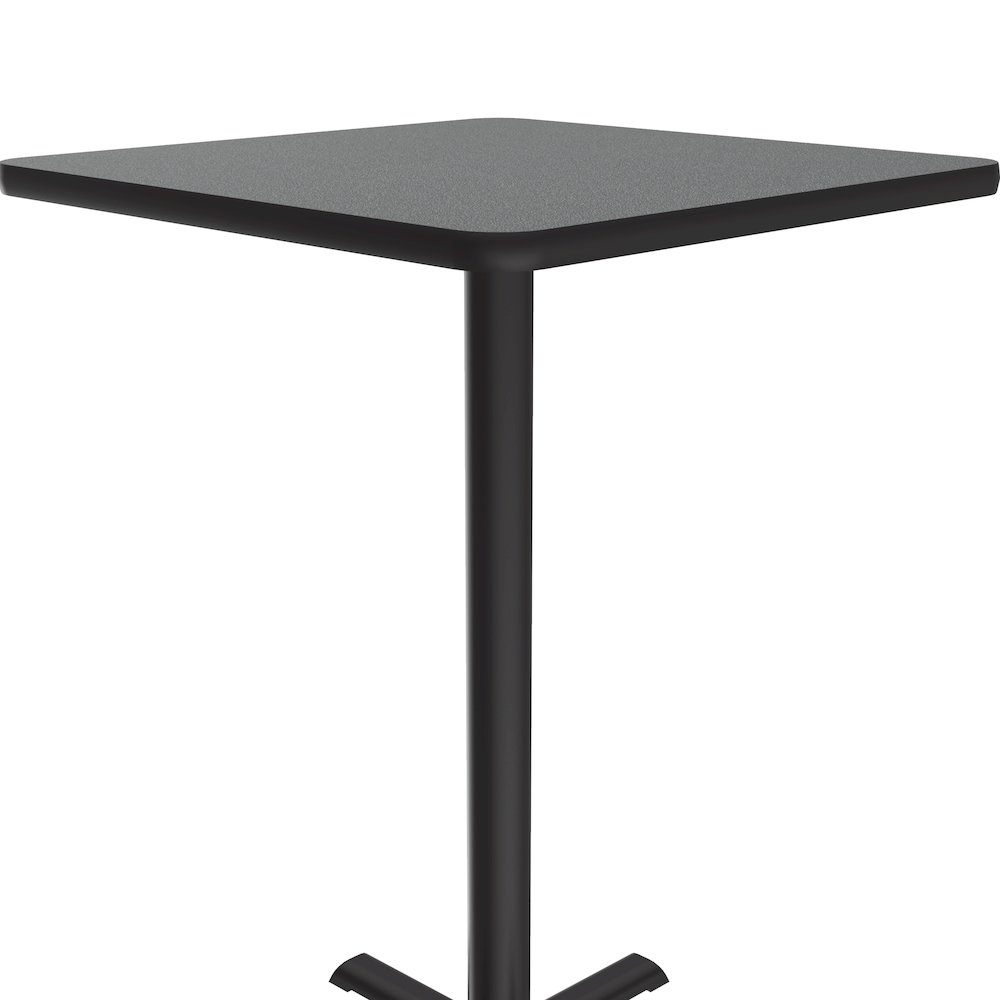 Bar Stool/Standing Height Deluxe High-Pressure Café and Breakroom Table 24x24. Picture 6
