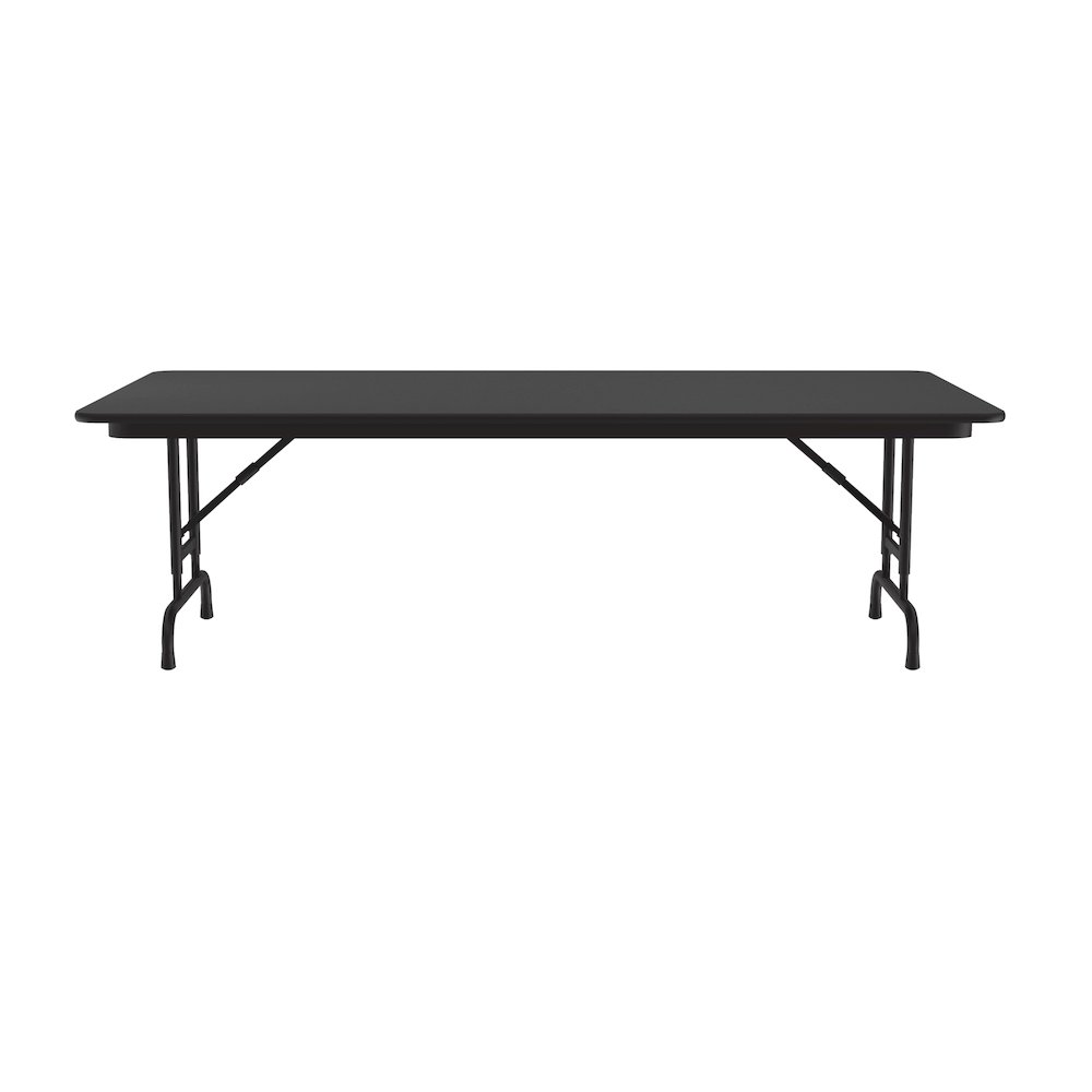 Adjustable Height High Pressure Top Folding Table 36x96". Picture 1