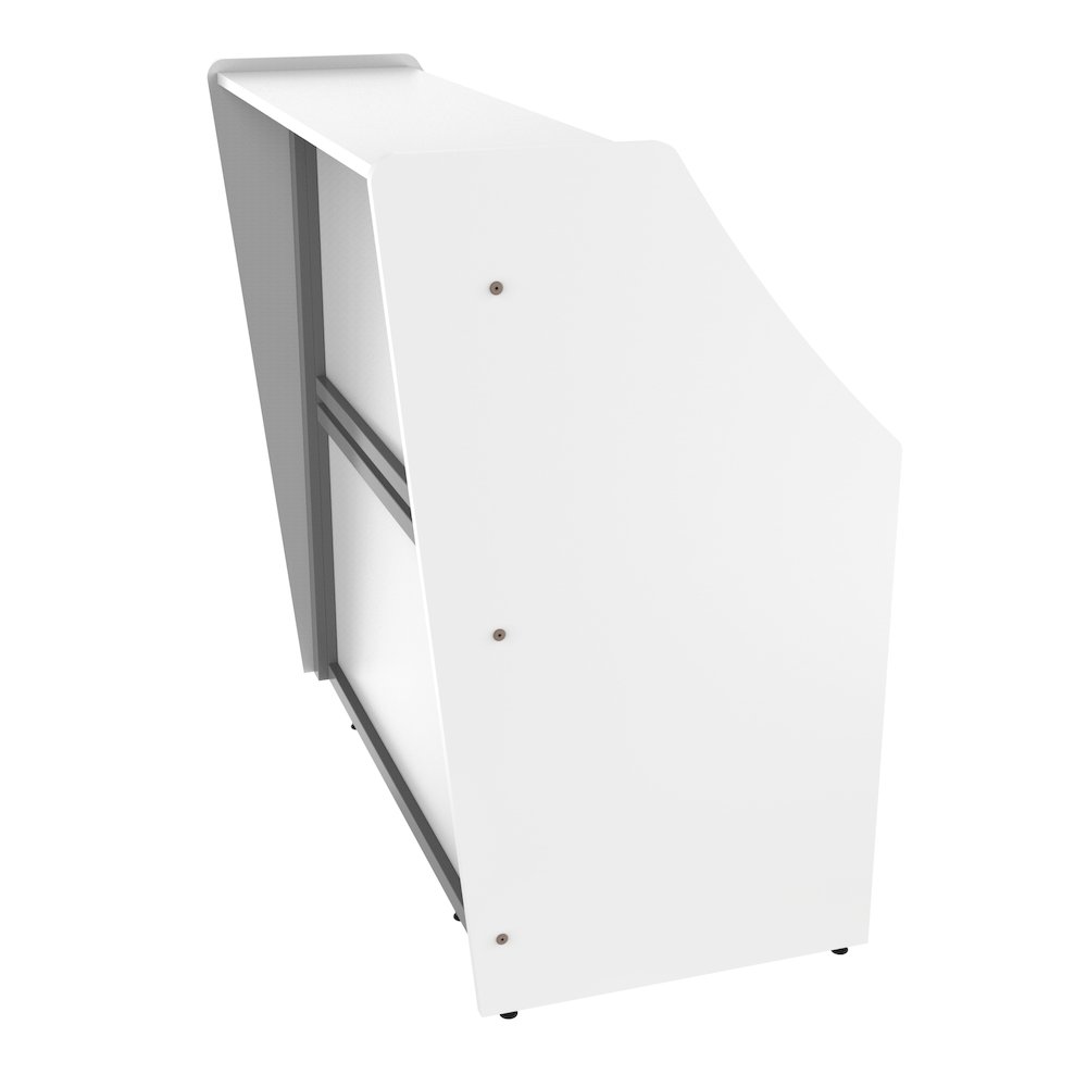 Straight Reception Station, White. Picture 3