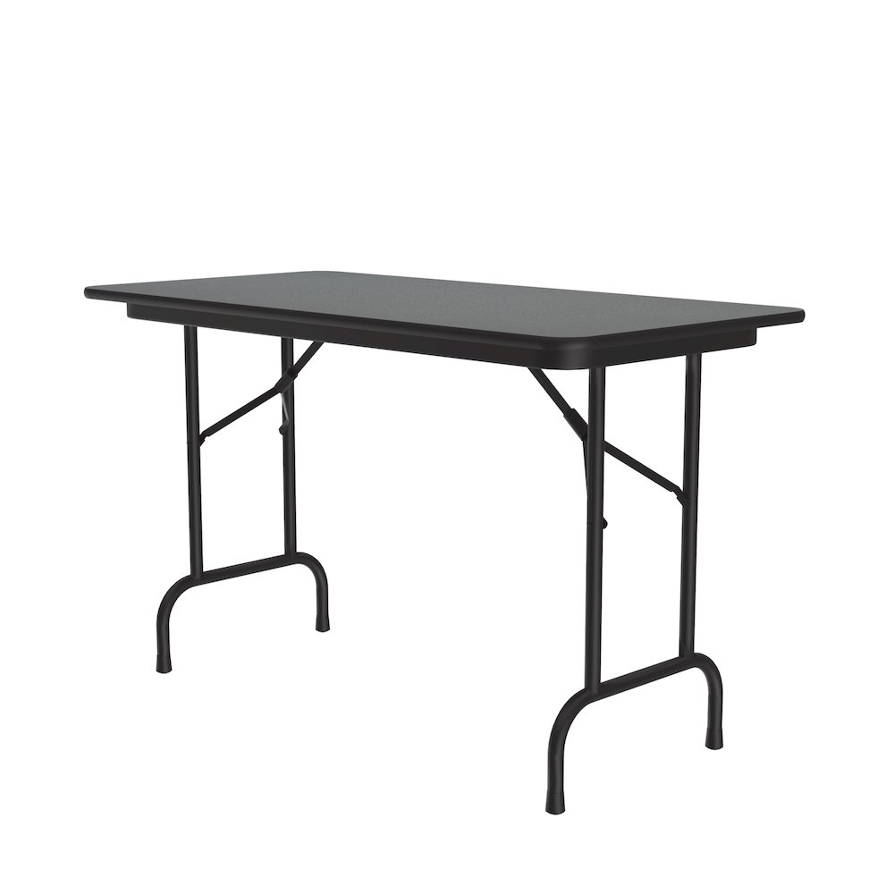 Deluxe High Pressure Top Folding Table 24x48". Picture 1