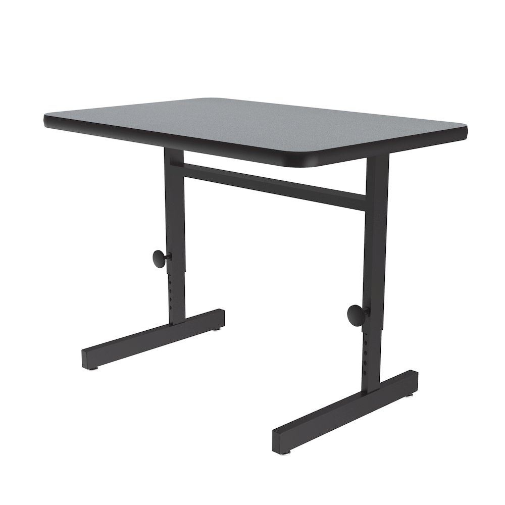 Adjustable Height Deluxe High-Pressure Top Computer/Student Desks  24x48". Picture 1