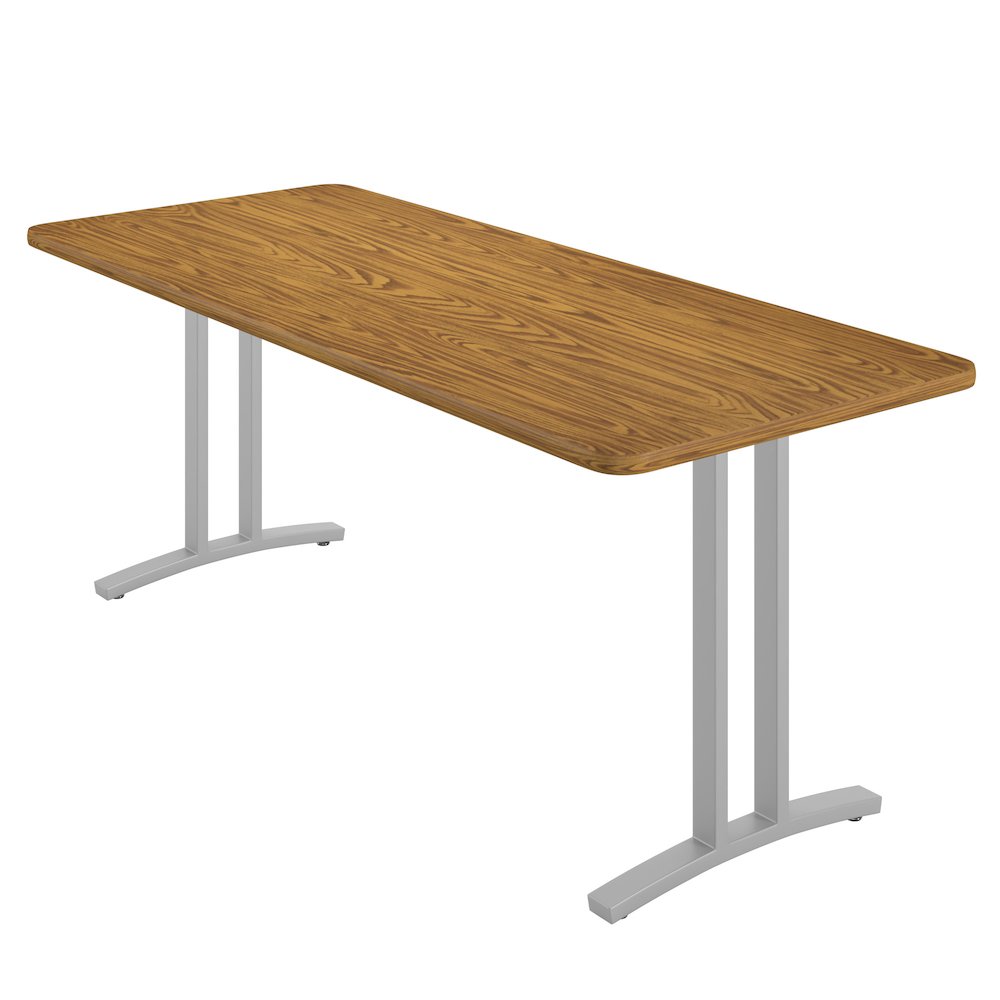 Deluxe High-PressureCurvature Collection Executive Desk / Table 30x72". Picture 5