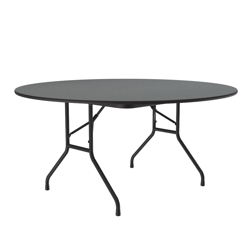 Deluxe High Pressure Top Folding Table 60x60". Picture 6