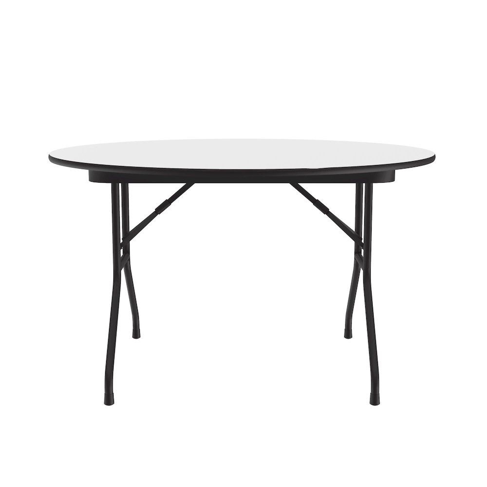 Deluxe High Pressure Top Folding Table 48x48". Picture 6