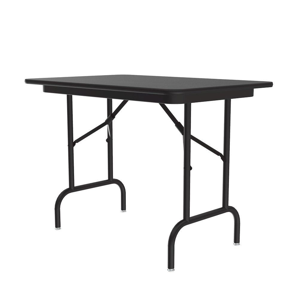 Keyboard Height Thermal Fused Laminate Folding Tables 24x48". Picture 3