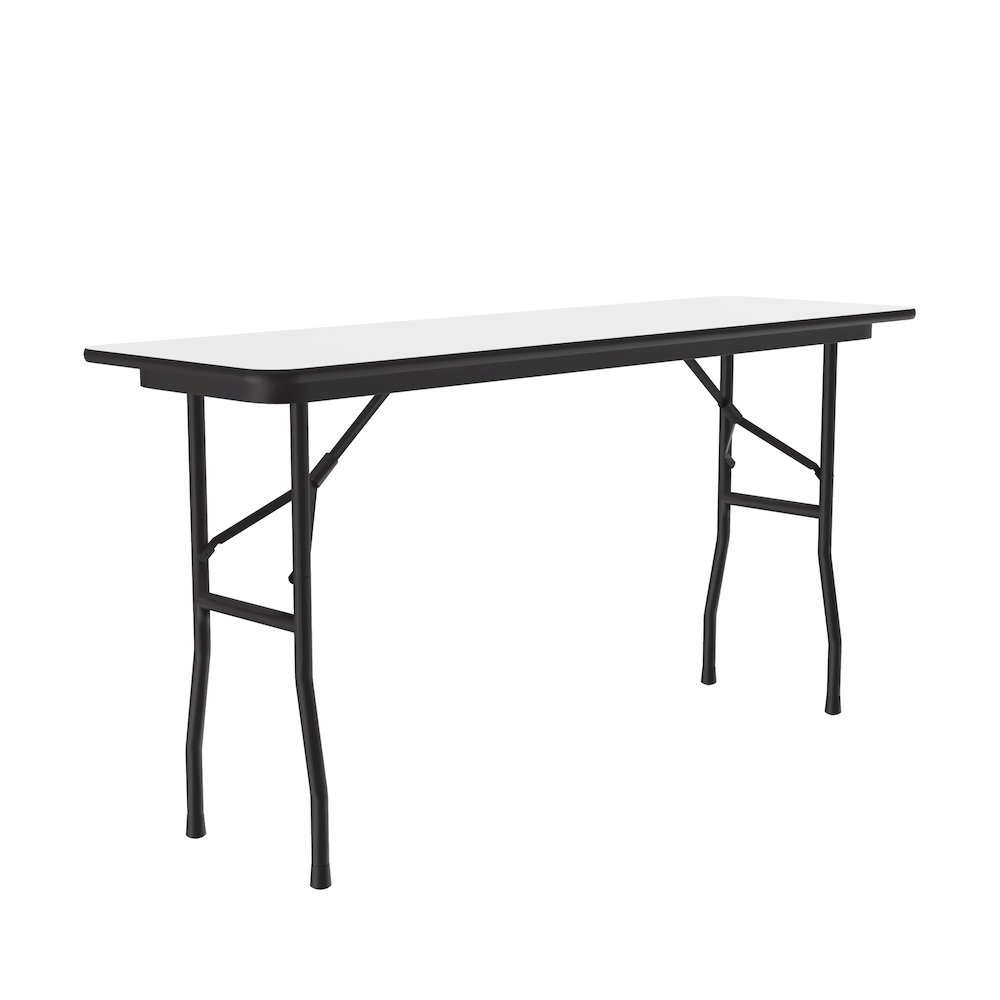 Deluxe High Pressure Top Folding Table 18x96". Picture 1