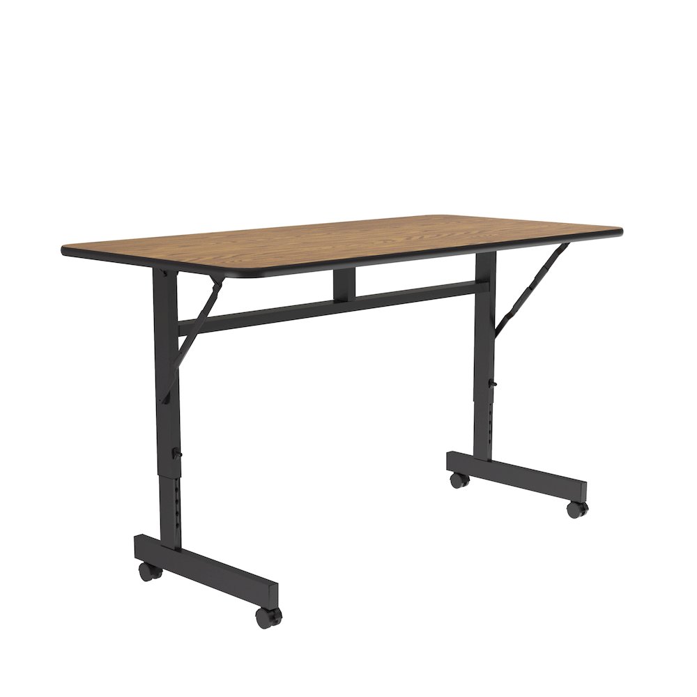 3/4" Thermal Fused Laminate Top Flip Top Table. Picture 9