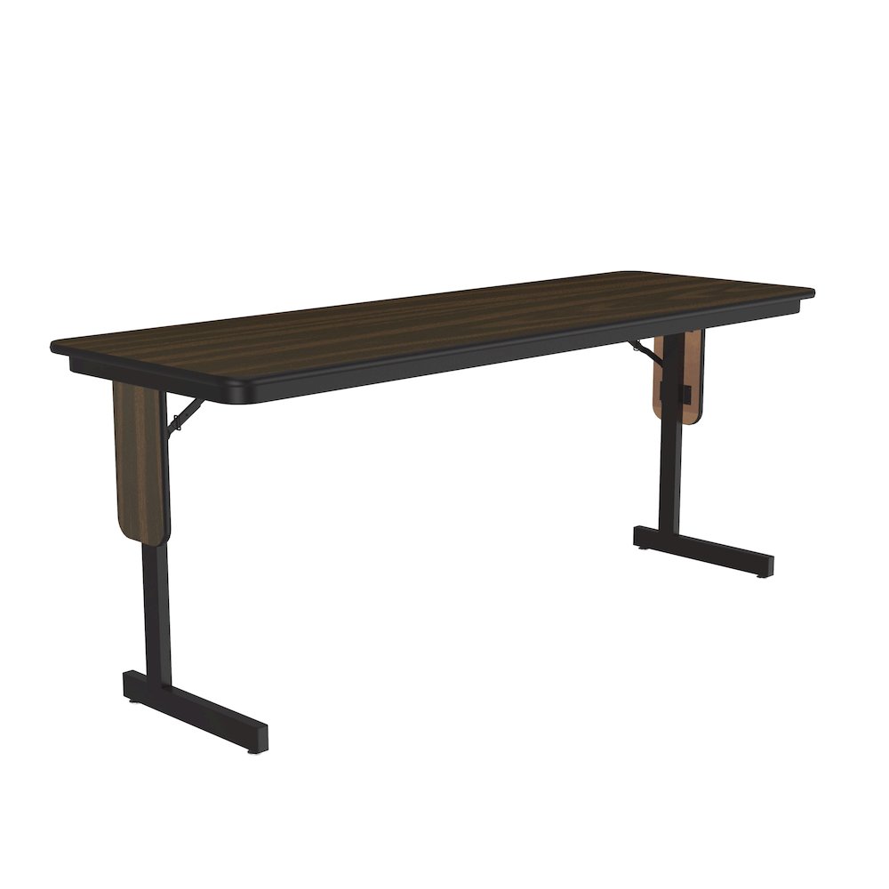 Commercial Laminate Folding Seminar Table with Panel Leg 24x72". Picture 1