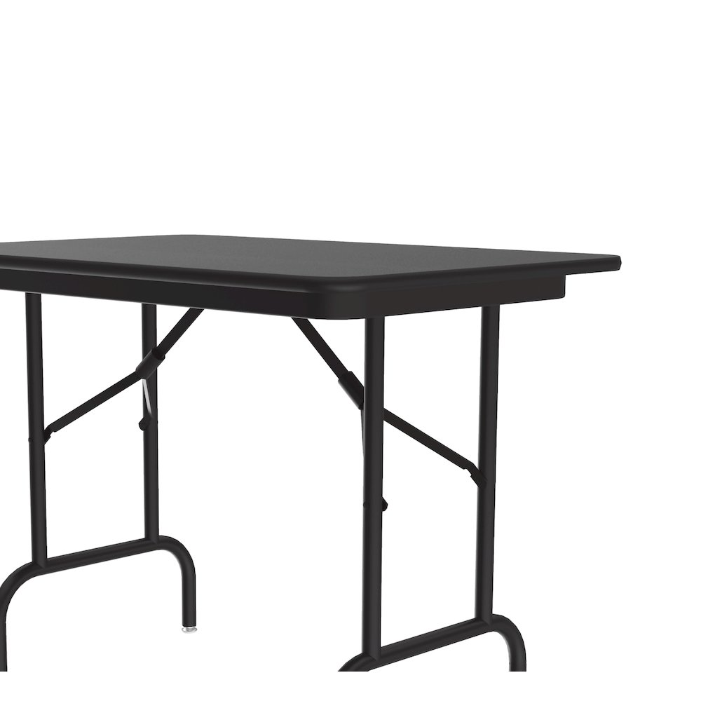 Keyboard Height Melamine Folding Tables 24x48". Picture 5