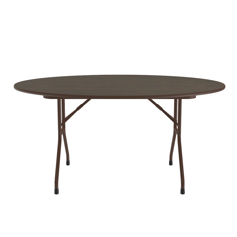 Econoline Melamine Top Folding Table 60x60". Picture 1