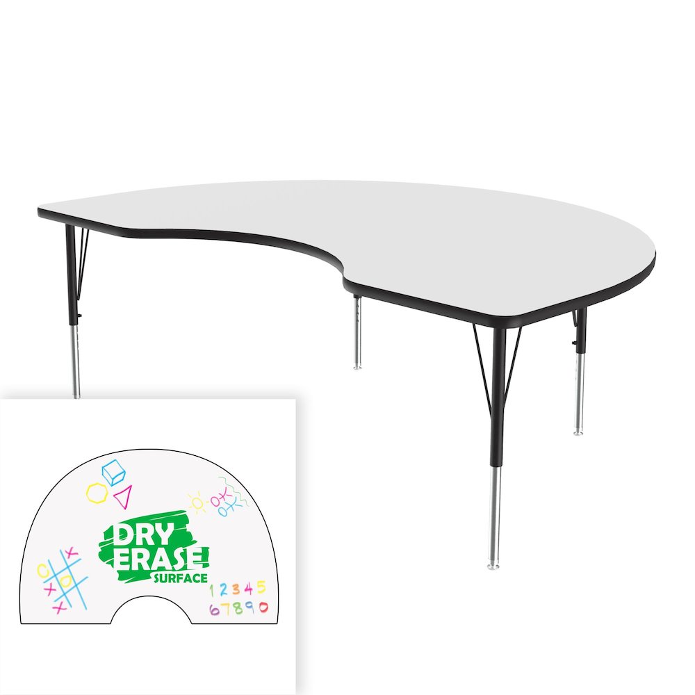 Markerboard-Dry Erase  Deluxe High Pressure TopActivity Tables 48x72". Picture 12
