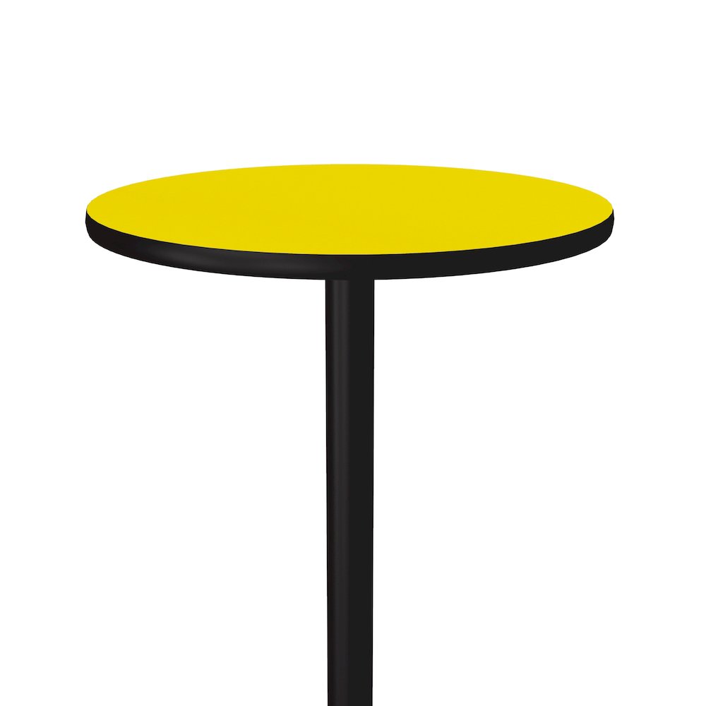 Bar Stool/Standing Height Deluxe High-Pressure Café and Breakroom Table 24x24. Picture 7
