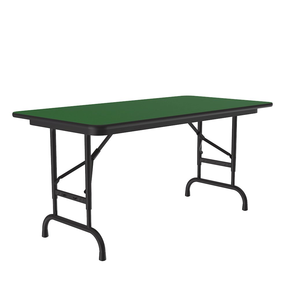 Adjustable Height High Pressure Top Folding Table 24x48". Picture 5