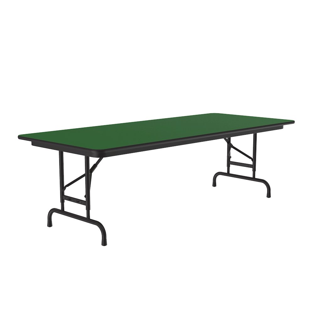 Adjustable Height High Pressure Top Folding Table 30x96". Picture 3