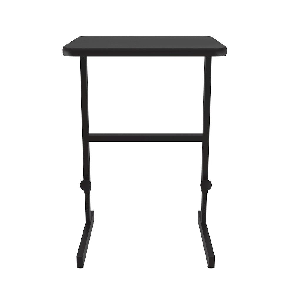 High-Pressure Laminate Top Adjustable Standing  Height Work Station 20x24. Picture 4