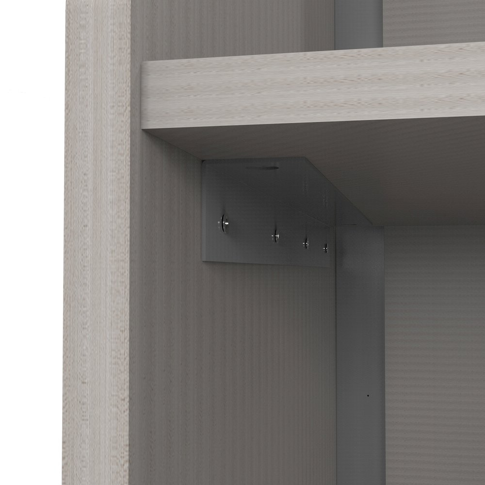 Corner Reception Desk, Ash. Picture 7