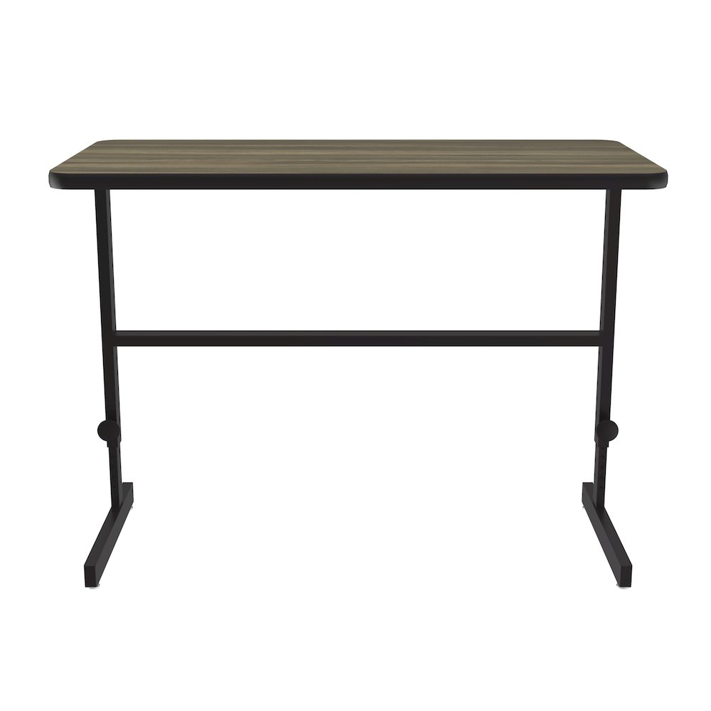 High-Pressure Laminate Top Adjustable Standing  Height Work Station 24x48. Picture 5