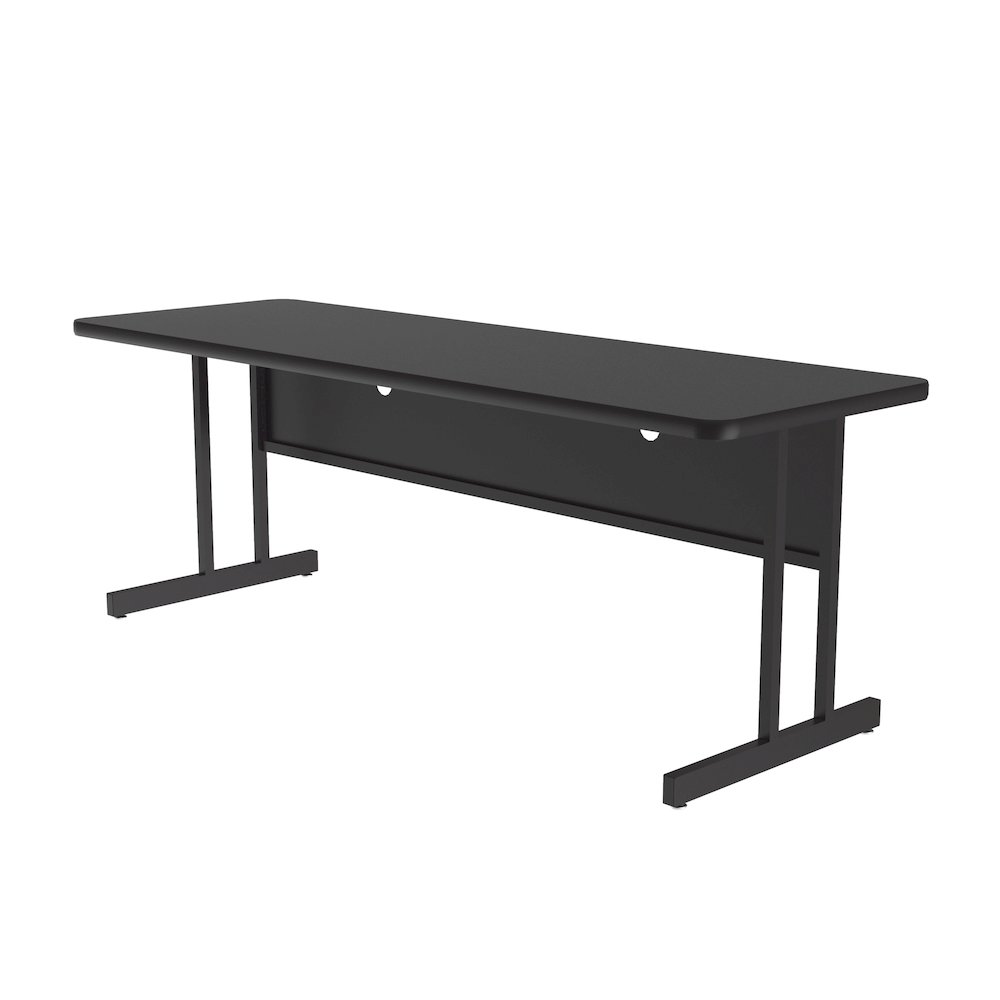 Keyboard Height Commercial Laminate Top Computer/Student Desks 24x60". Picture 8
