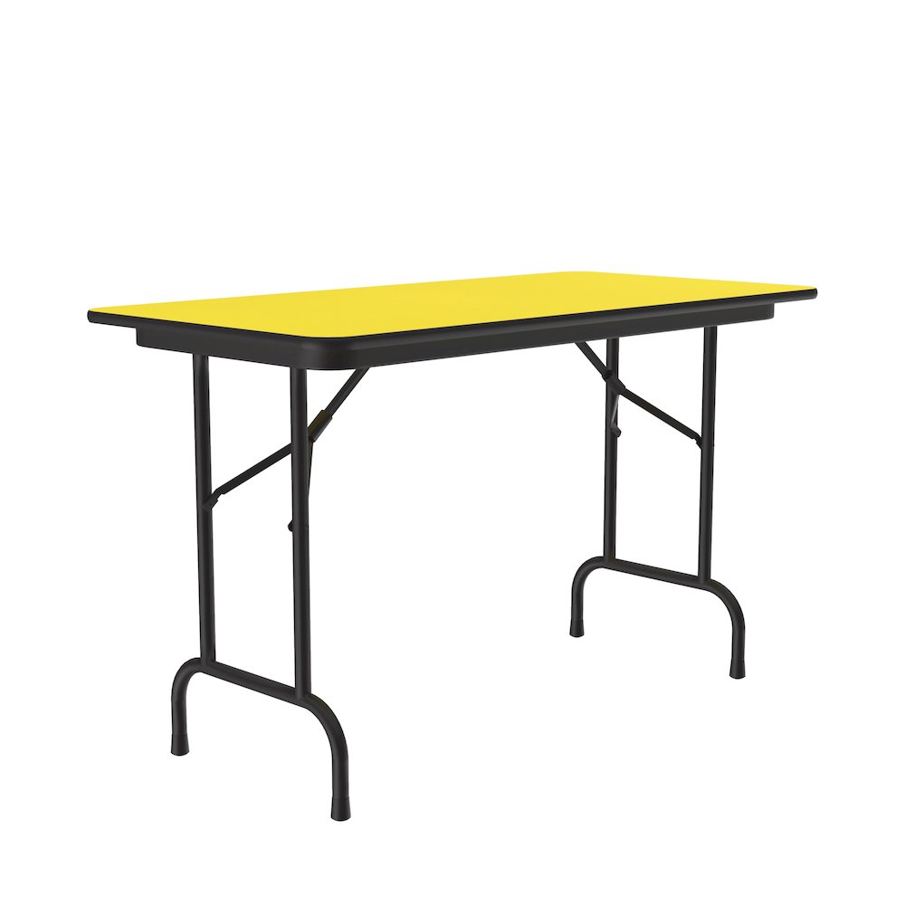 Deluxe High Pressure Top Folding Table 24x48". Picture 1