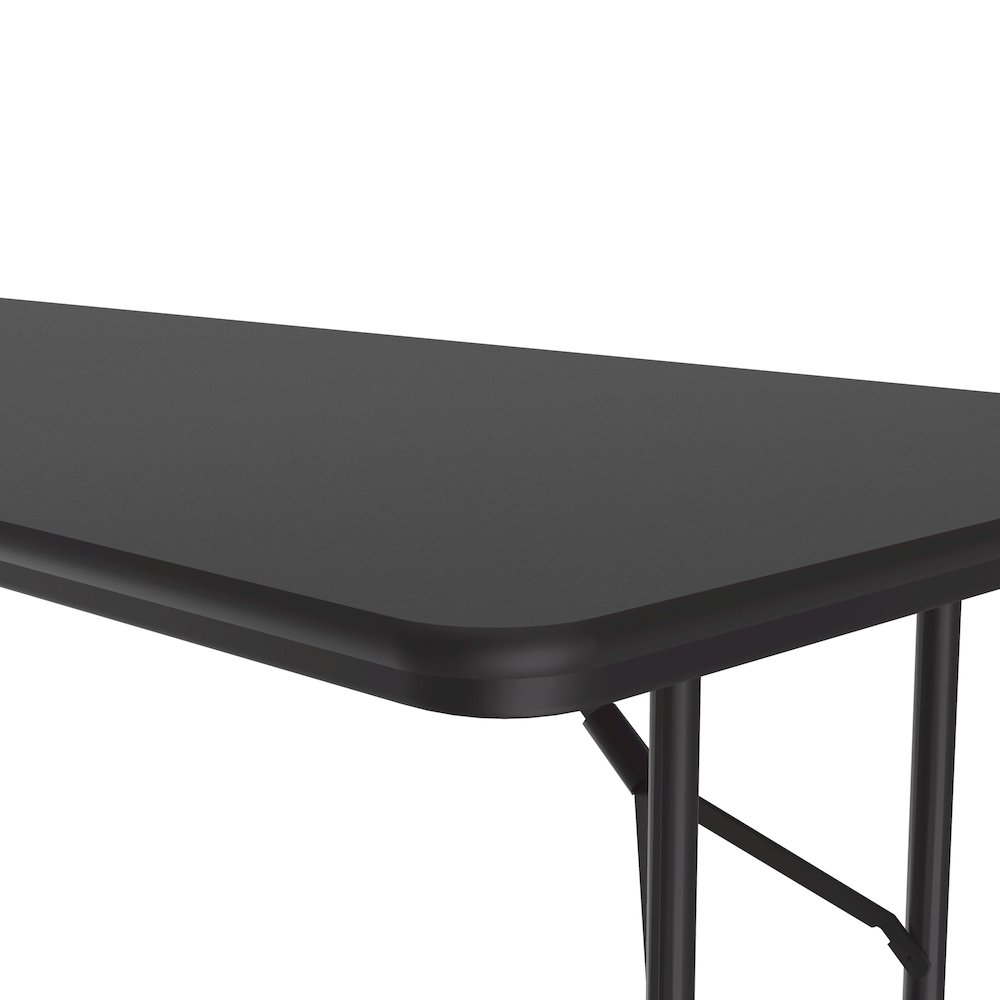 Adjustable Height High Pressure Top Folding Table 30x60". Picture 2