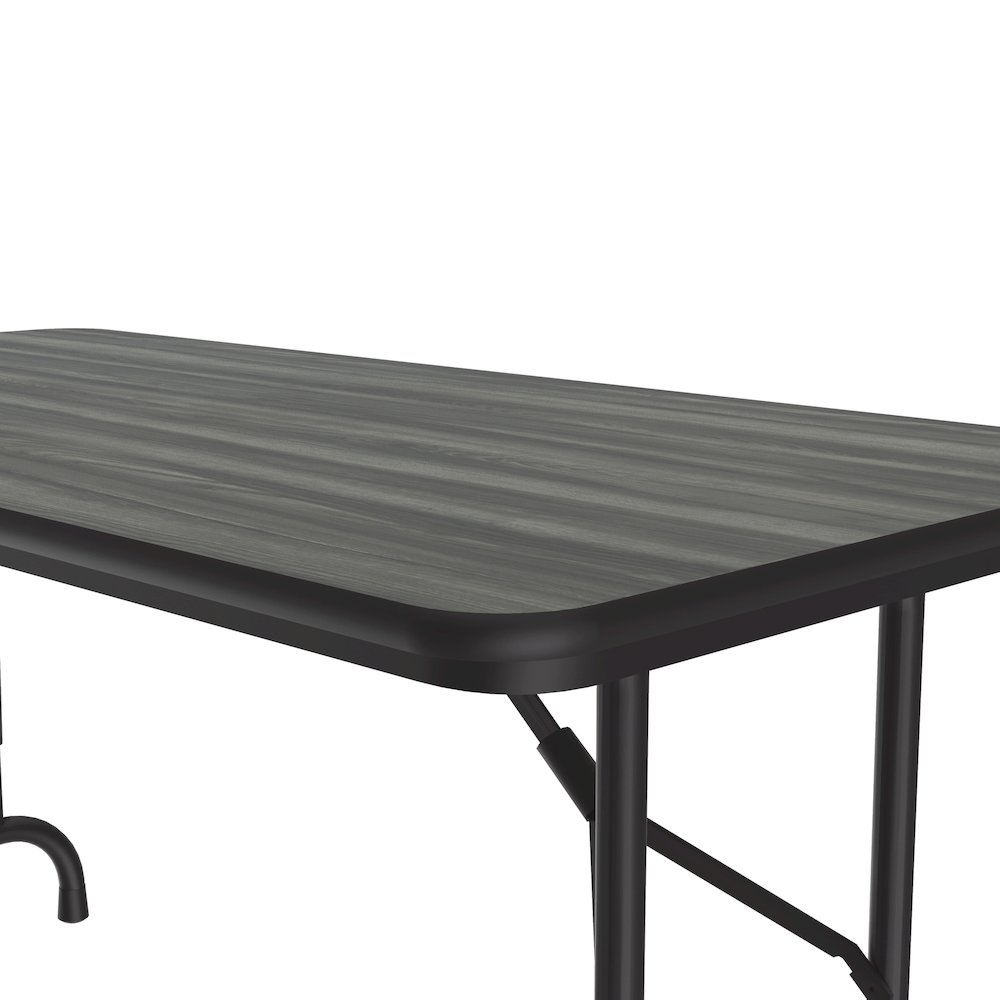 Adjustable Height High Pressure Top Folding Table 24x48". Picture 4