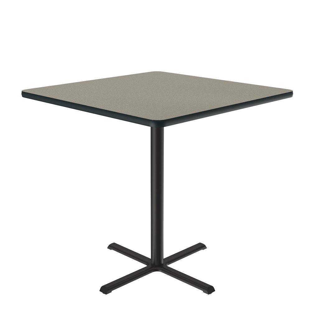 Bar Stool/Standing Height Deluxe High-Pressure Café and Breakroom Table 36x36. Picture 4