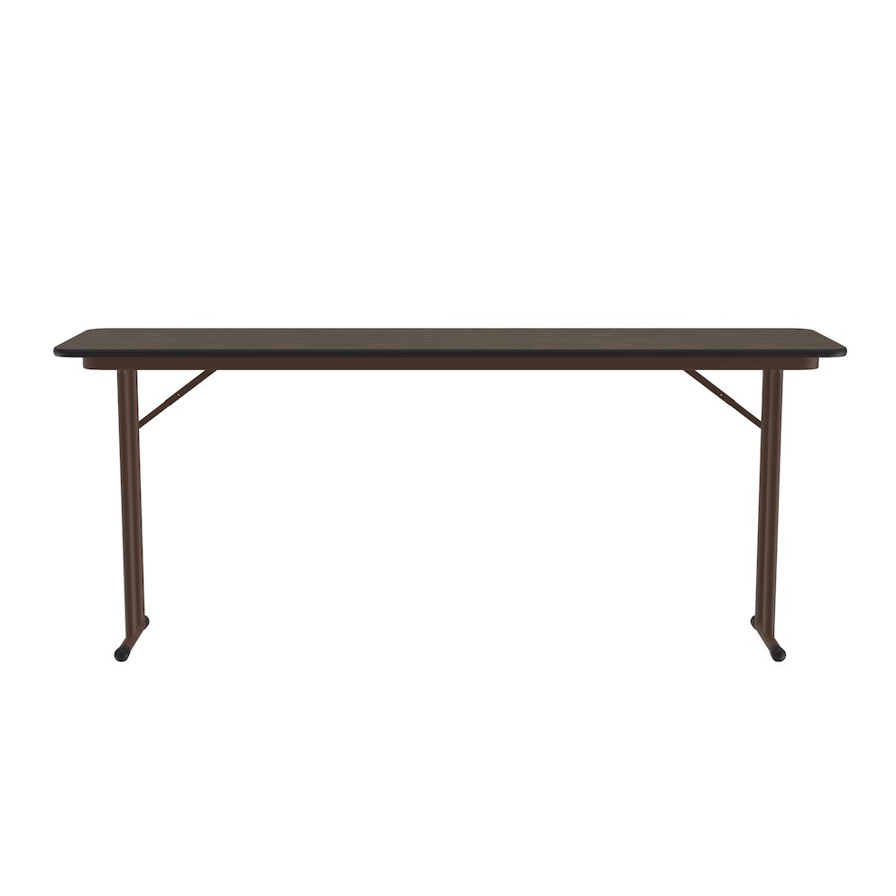 Commercial Laminate Folding Seminar Table with Off-Set Leg 18x96". Picture 12