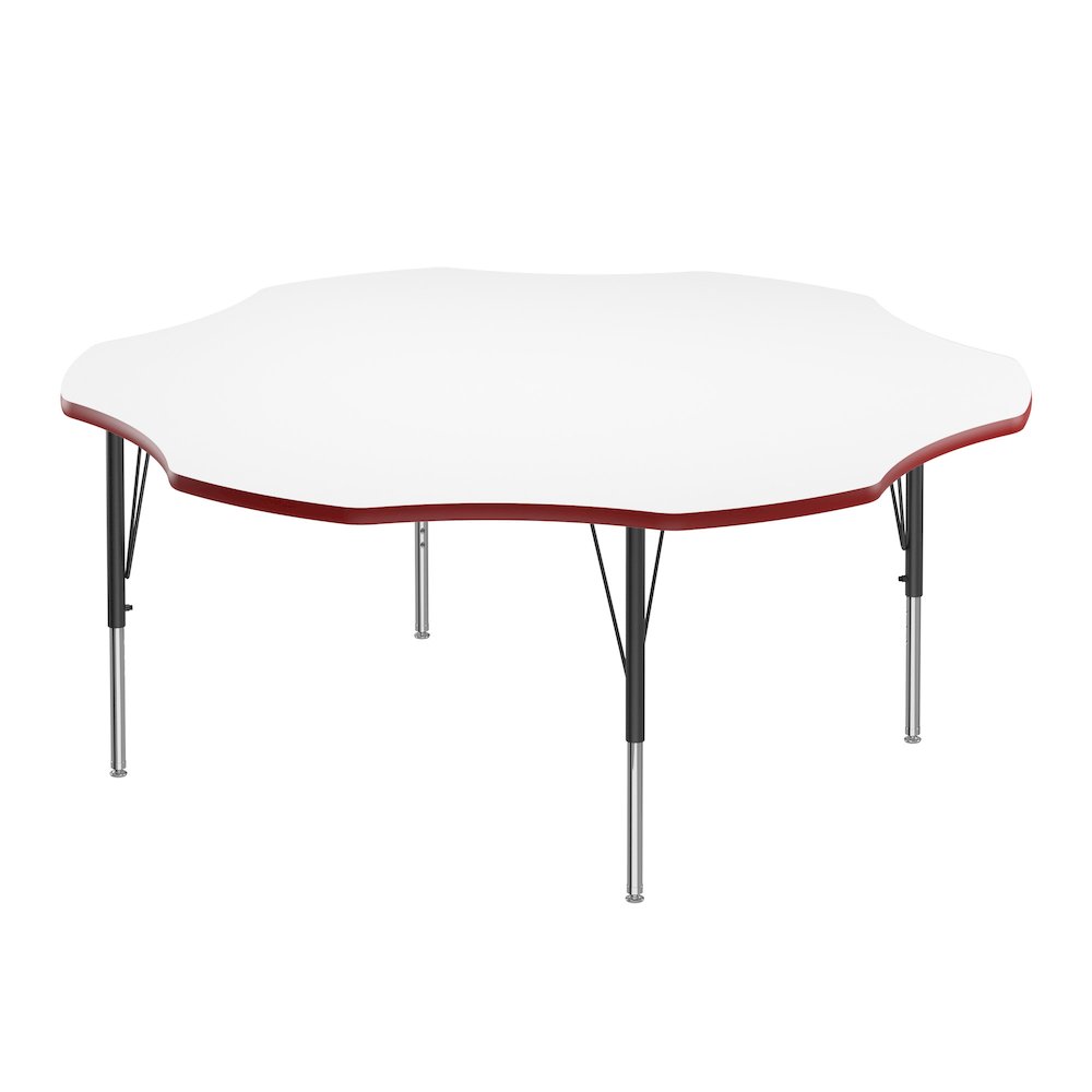 Markerboard-Dry Erase  Deluxe High Pressure TopActivity Tables 60x60". Picture 5