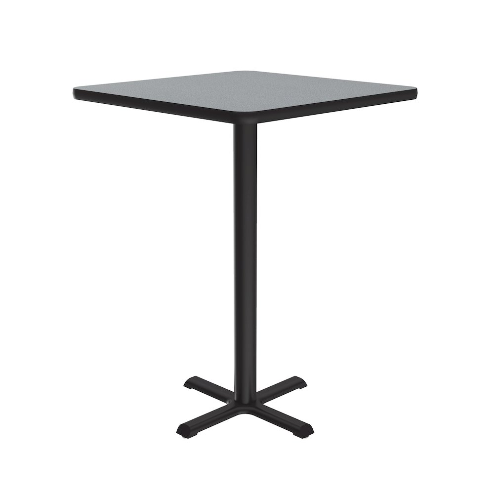 Bar Stool/Standing Height Deluxe High-Pressure Café and Breakroom Table 24x24. Picture 9