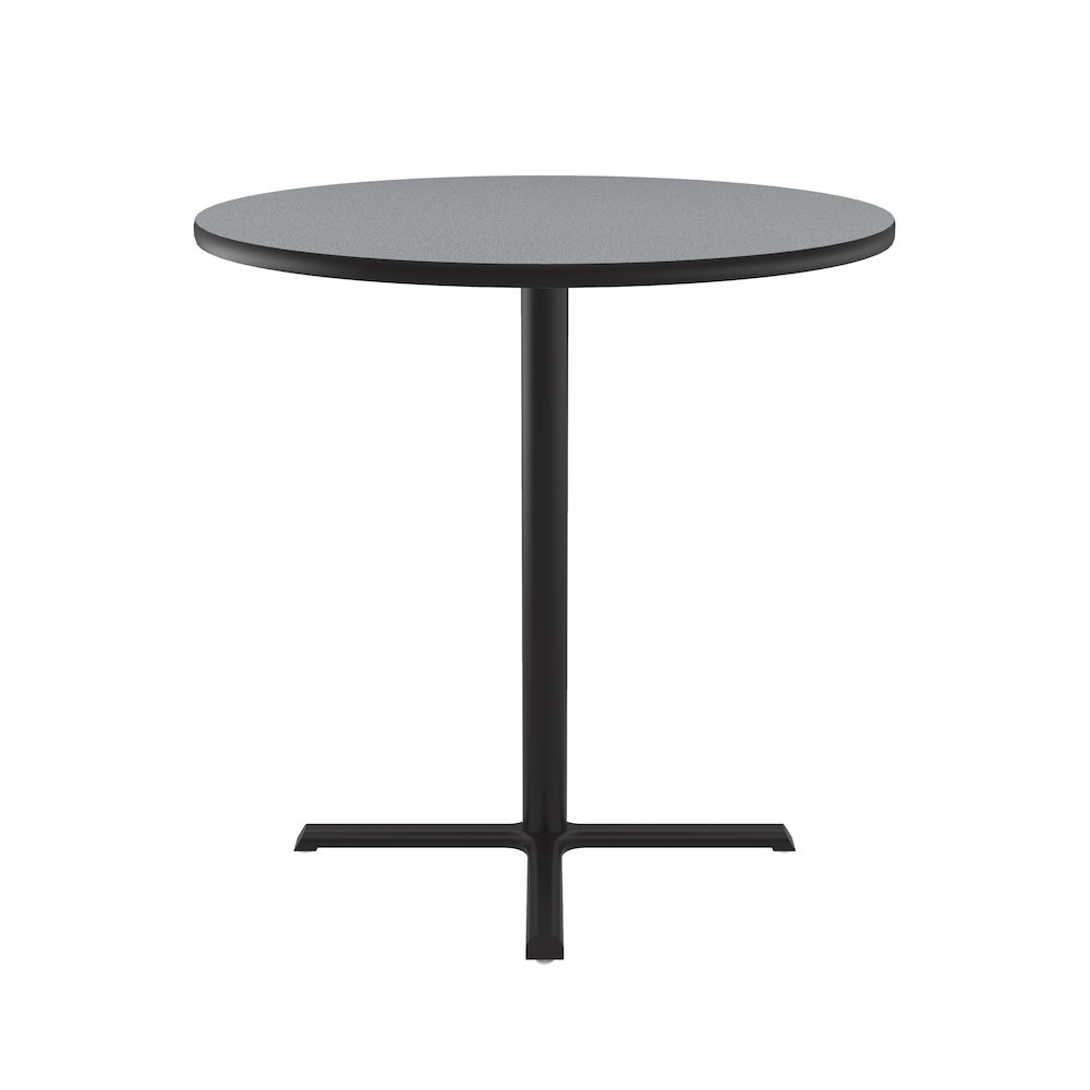 Bar Stool/Standing Height Deluxe High-Pressure Café and Breakroom Table 36x36. Picture 5