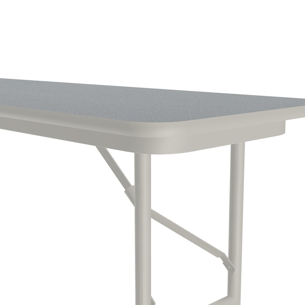 Thermal Fused Laminate Top Folding Table 18x96". Picture 5