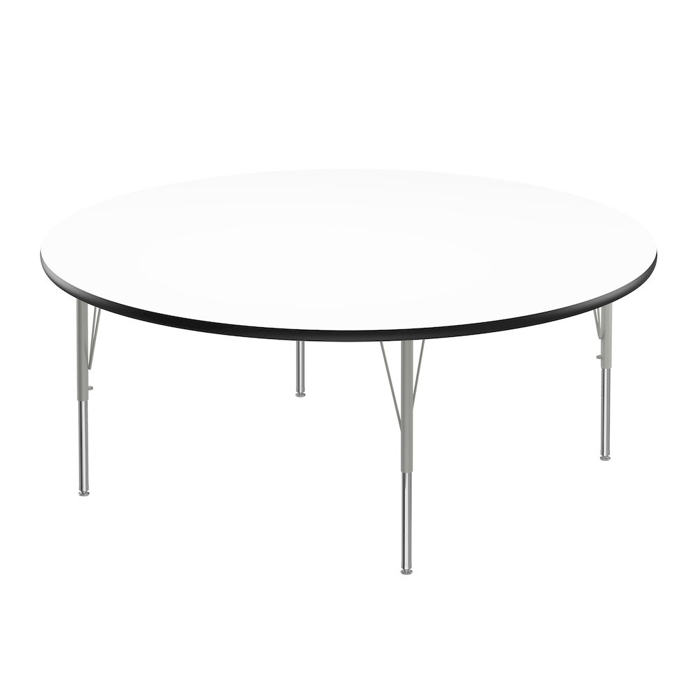 Deluxe High-Pressure Top Activity Tables 60x60". Picture 1