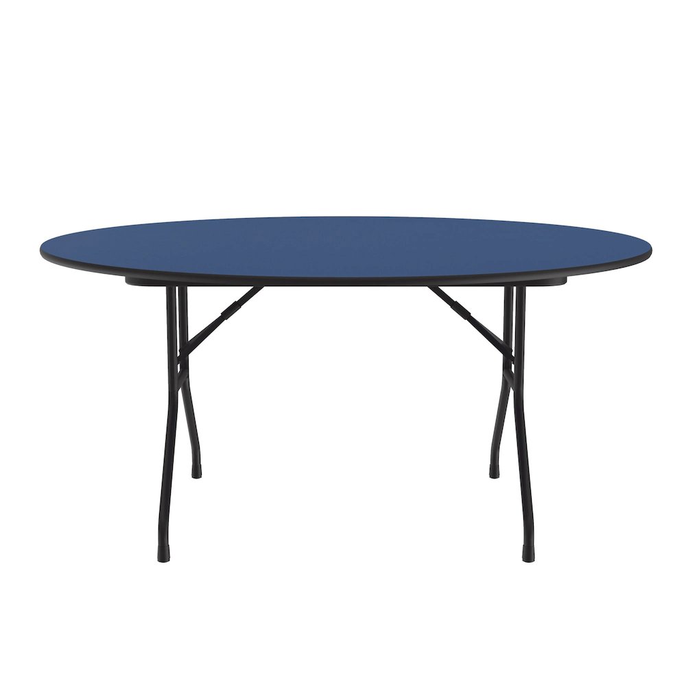 Deluxe High Pressure Top Folding Table 60x60". Picture 1