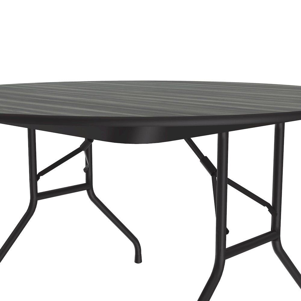 Deluxe High Pressure Top Folding Table 48x48". Picture 6