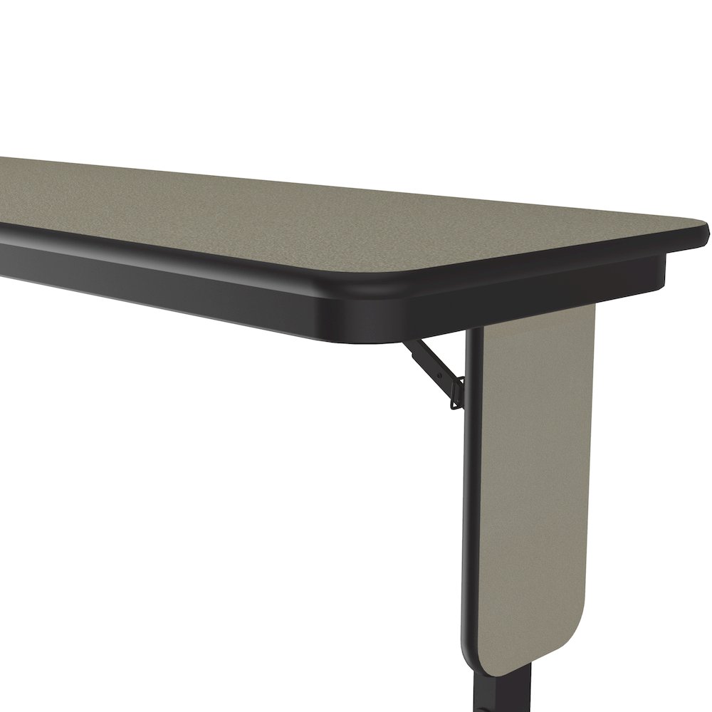 Adjustable Height Deluxe High-Pressure Folding Table with Panel Leg 18x60. Picture 10
