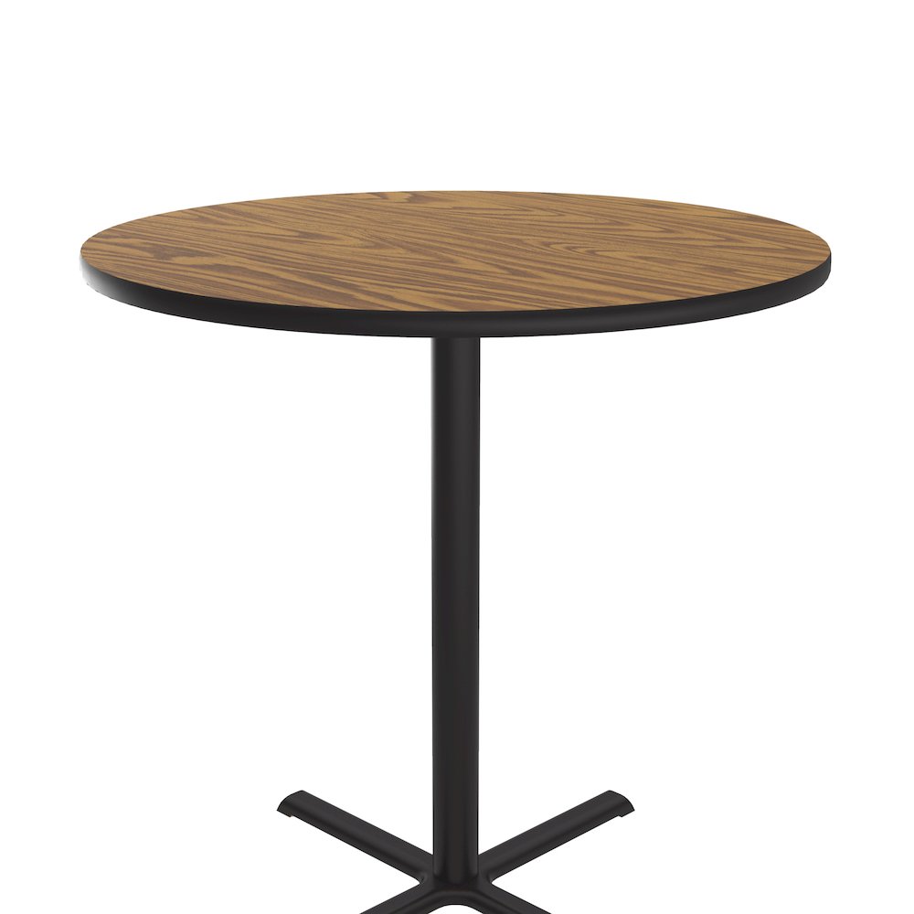 Bar Stool/Standing Height Deluxe High-Pressure Café and Breakroom Table 48x48. Picture 7