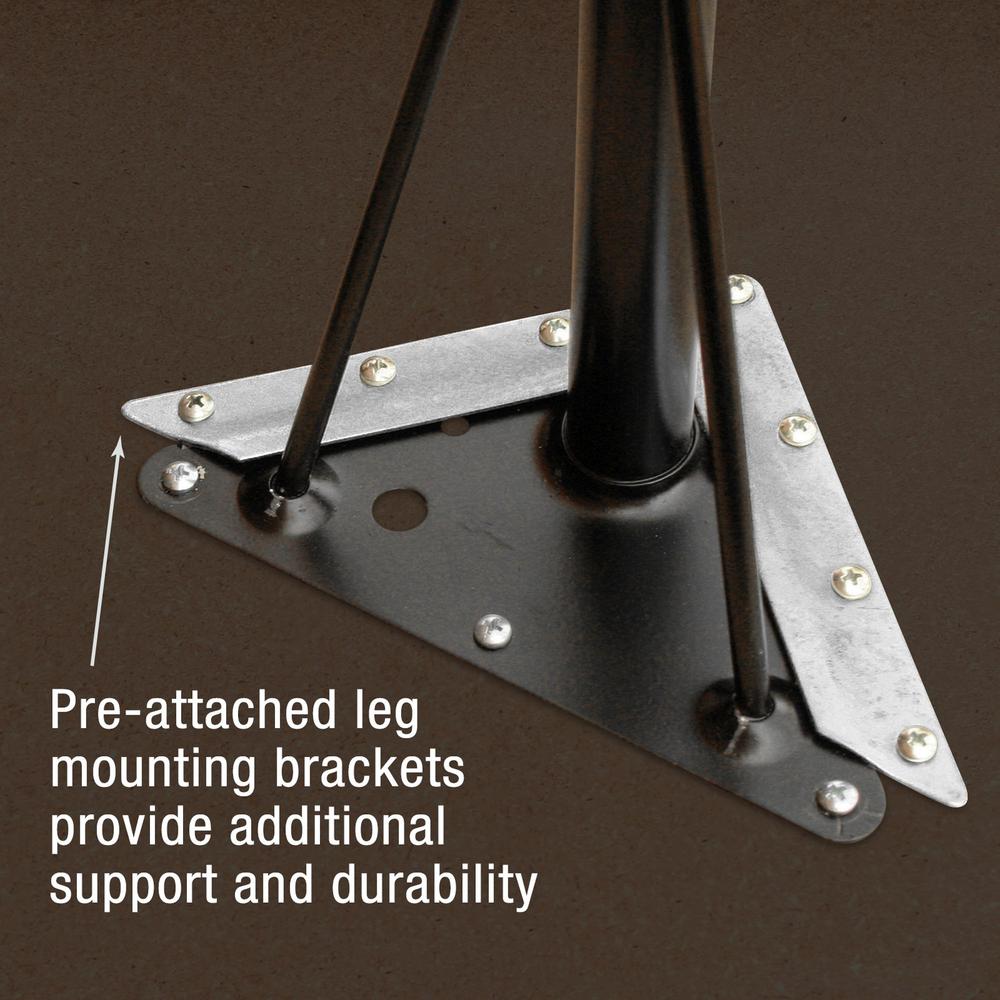 Commercial Laminate Top Activity Tables, 60x66" HORSESHOE, GRAY GRANITE SILVER MIST. Picture 4