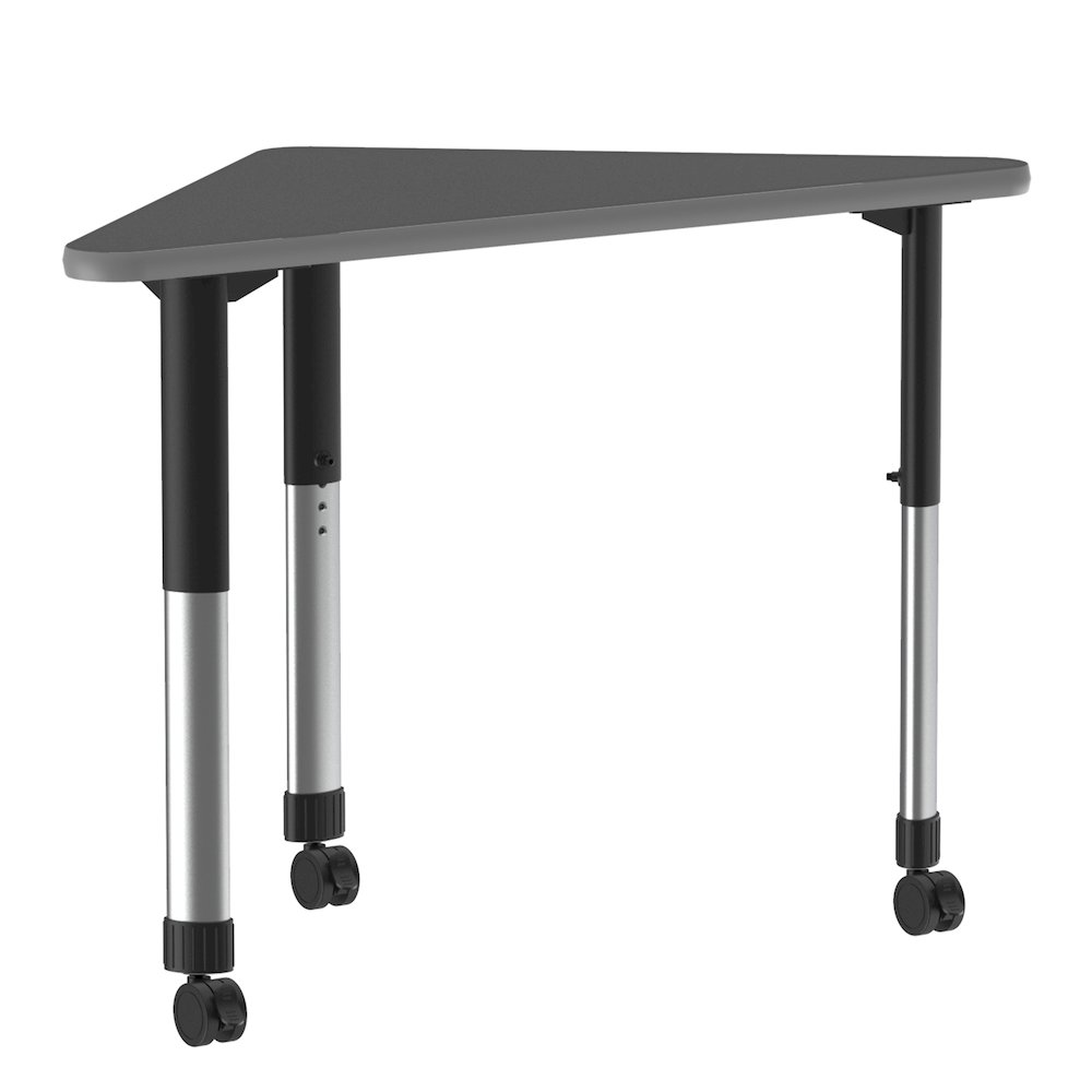 Deluxe High Pressure Collaborative Desk with Casters 41x23". Picture 7