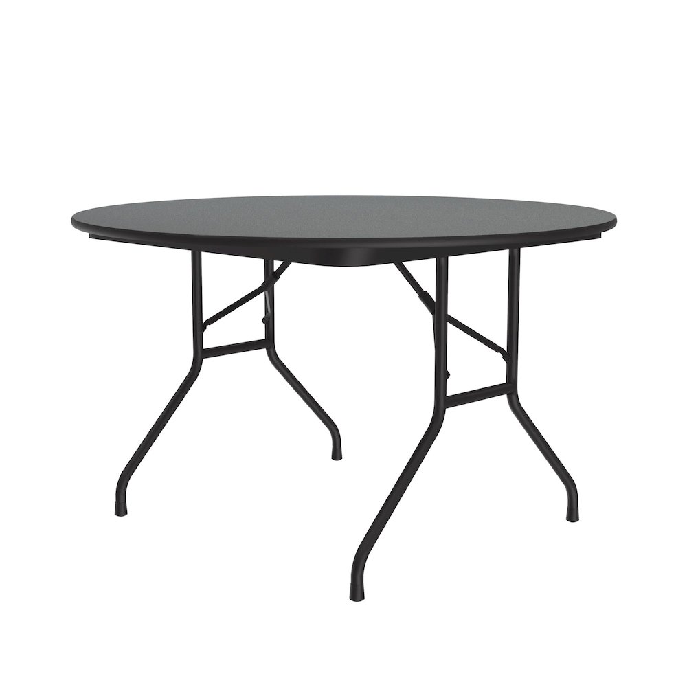 Deluxe High Pressure Top Folding Table 48x48". Picture 5
