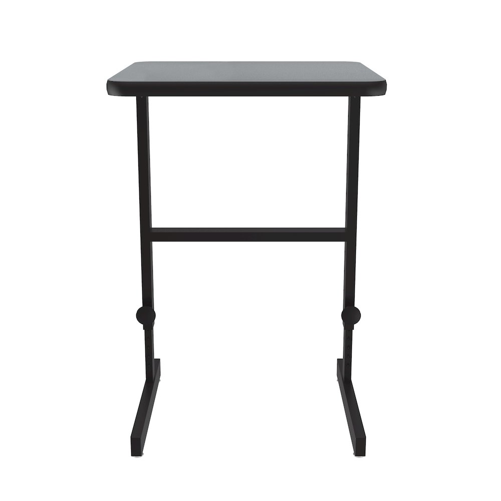 High-Pressure Laminate Top Adjustable Standing  Height Work Station 20x24. Picture 8