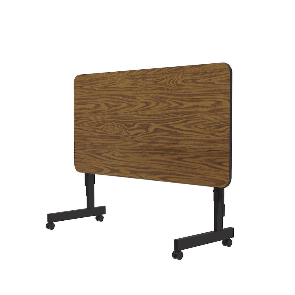 3/4" Thermal Fused Laminate Top Flip Top Table. Picture 2