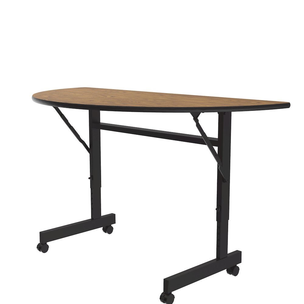 3/4" Thermal Fused Laminate Top Flip Top Table. Picture 8
