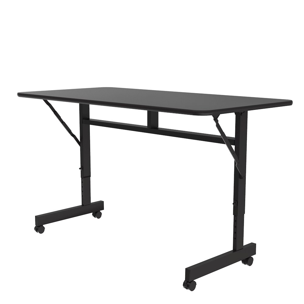 3/4" Thermal Fused Laminate Top Flip Top Table. Picture 10