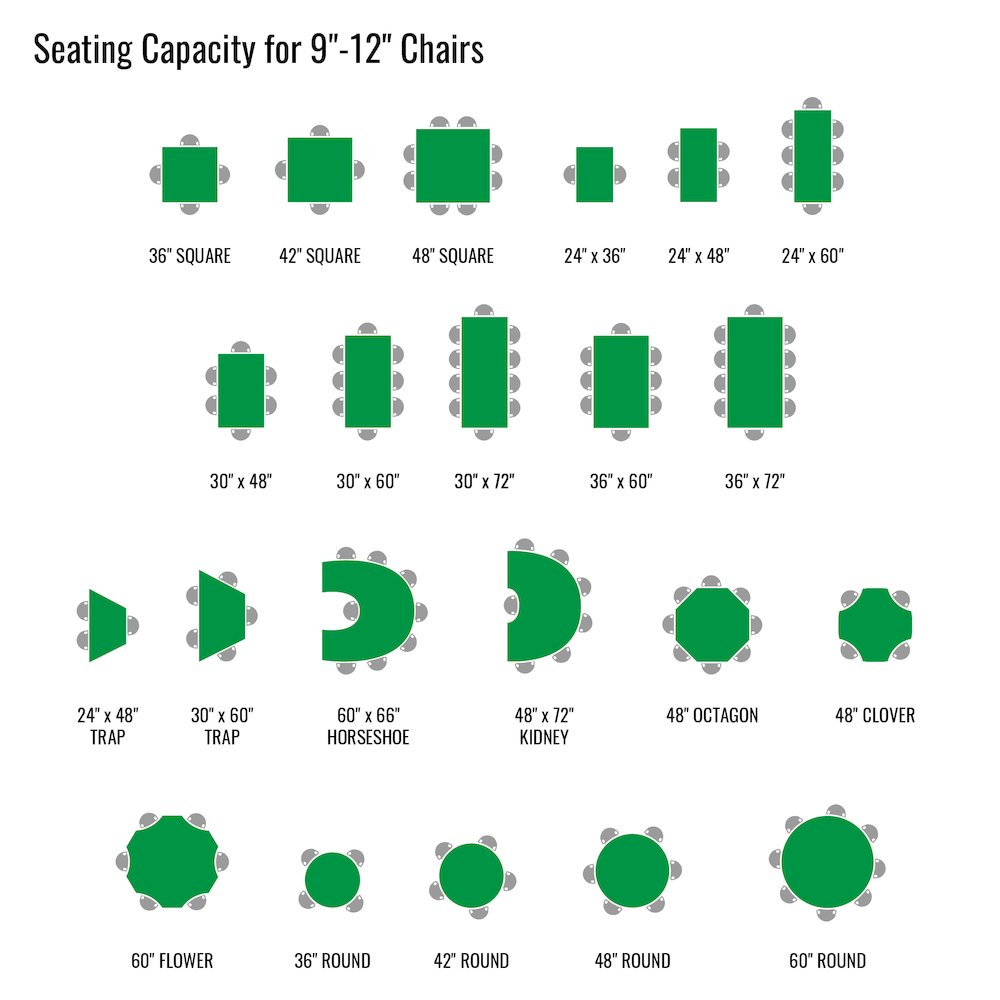 Commercial Blow-Molded Plastic Top Activity Tables 30x60". Picture 20