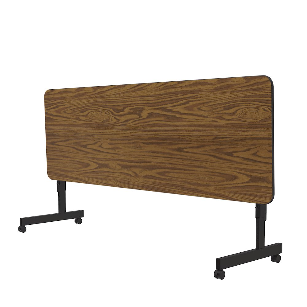 3/4" Thermal Fused Laminate Top Flip Top Table. Picture 3