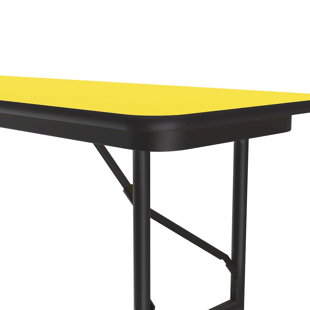 Deluxe High Pressure Top Folding Table 18x48". Picture 4